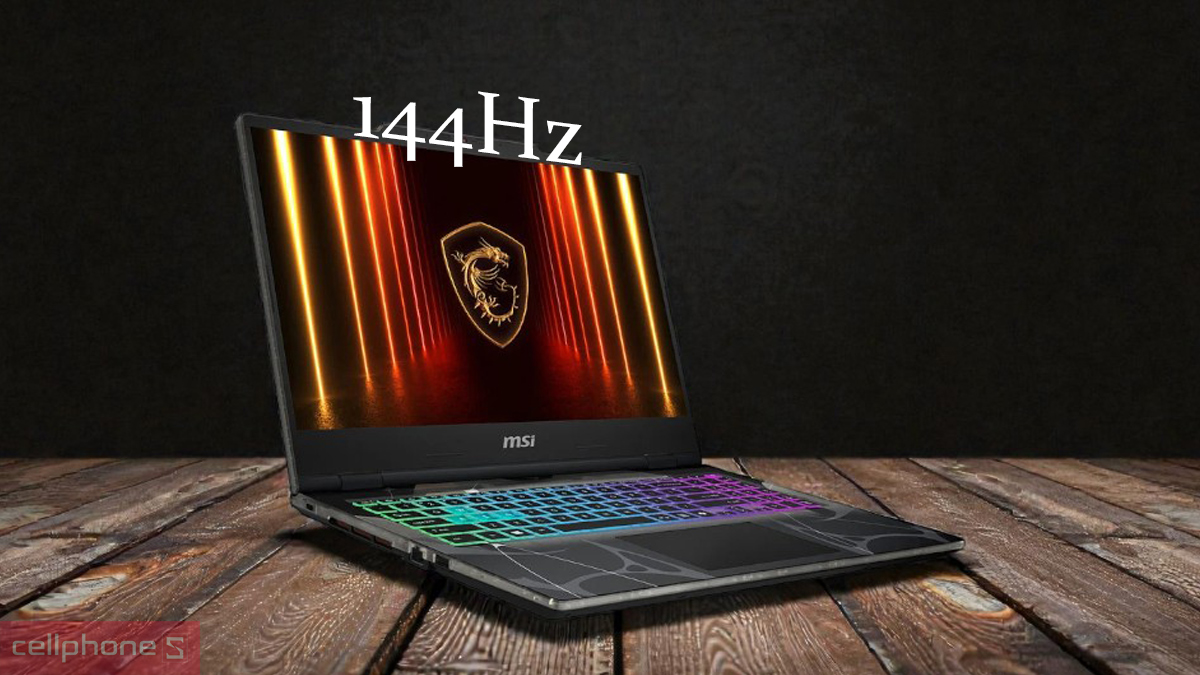 Màn hình, chất lượng hiển thị của laptop MSI Cyborg 15 B13WEKG-676VN