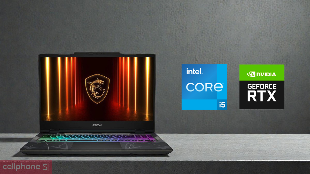 Hiệu năng tính toán, xử lý đồ họa, tản nhiệt của laptop MSI Cyborg 15 B13WEKG-676VN