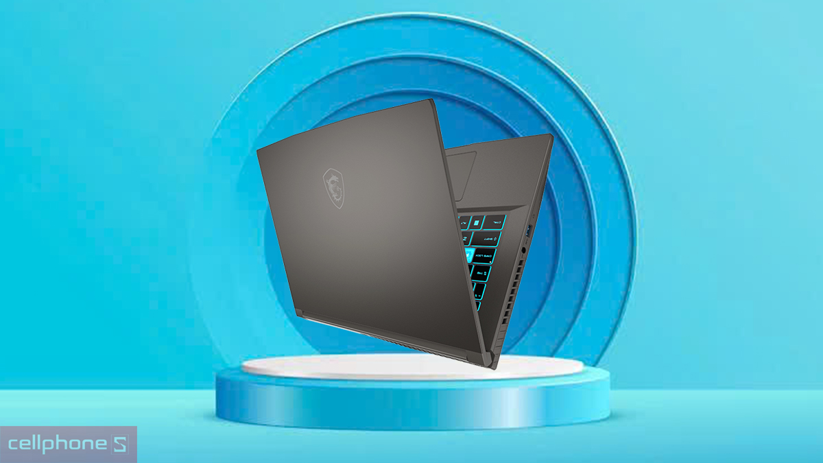 RAM, ổ cứng của laptop MSI Gaming Thin 15 B13UC-3247VN