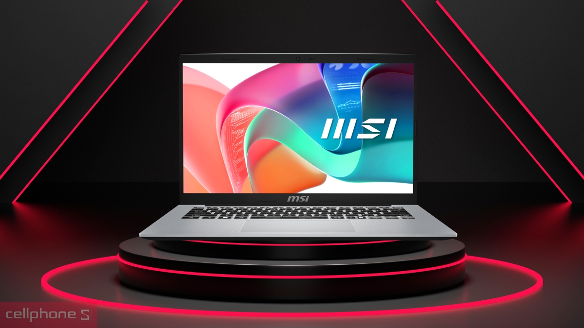Màn hình, chất lượng hiển thị của laptop MSI Modern 14 F13MG