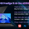 Laptop MSI Prestige 13 AI+ Evo A2VMG-040VN