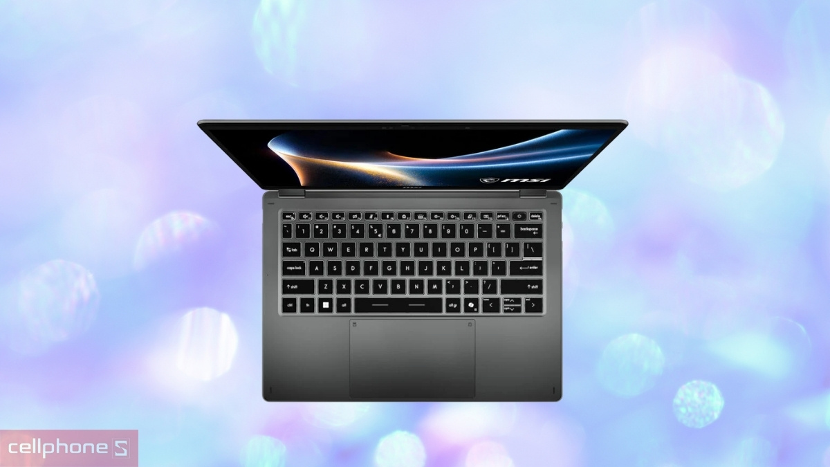 Thiết kế laptop MSI Prestige 14 AI + D3MG-022VN