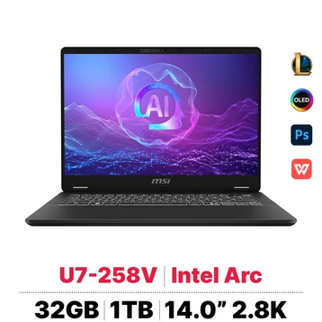 Laptop MSI Prestige 14 AI+ EVO C2VMG-020VN - Tín Nguyễn Luxury