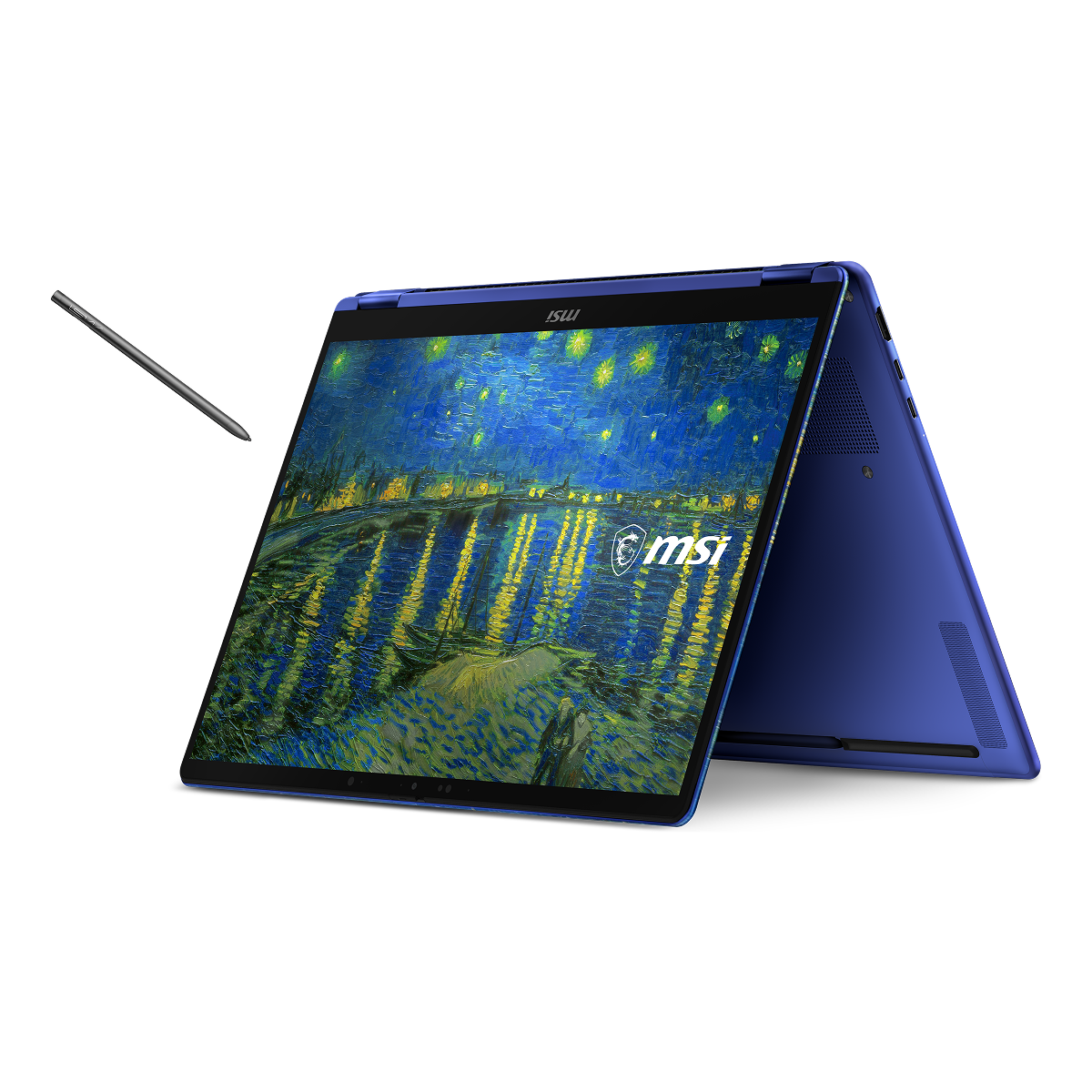 Laptop MSI Prestige 14 Flip AI+ Vincent van Gogh Edition – Starry Night Over the Rhône 14T234-260VN