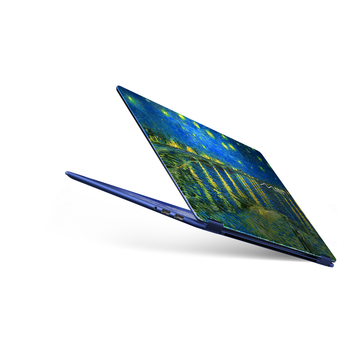 Laptop MSI Prestige 14 Flip AI+ Vincent van Gogh Edition – Starry Night Over the Rhône 14T234-260VN