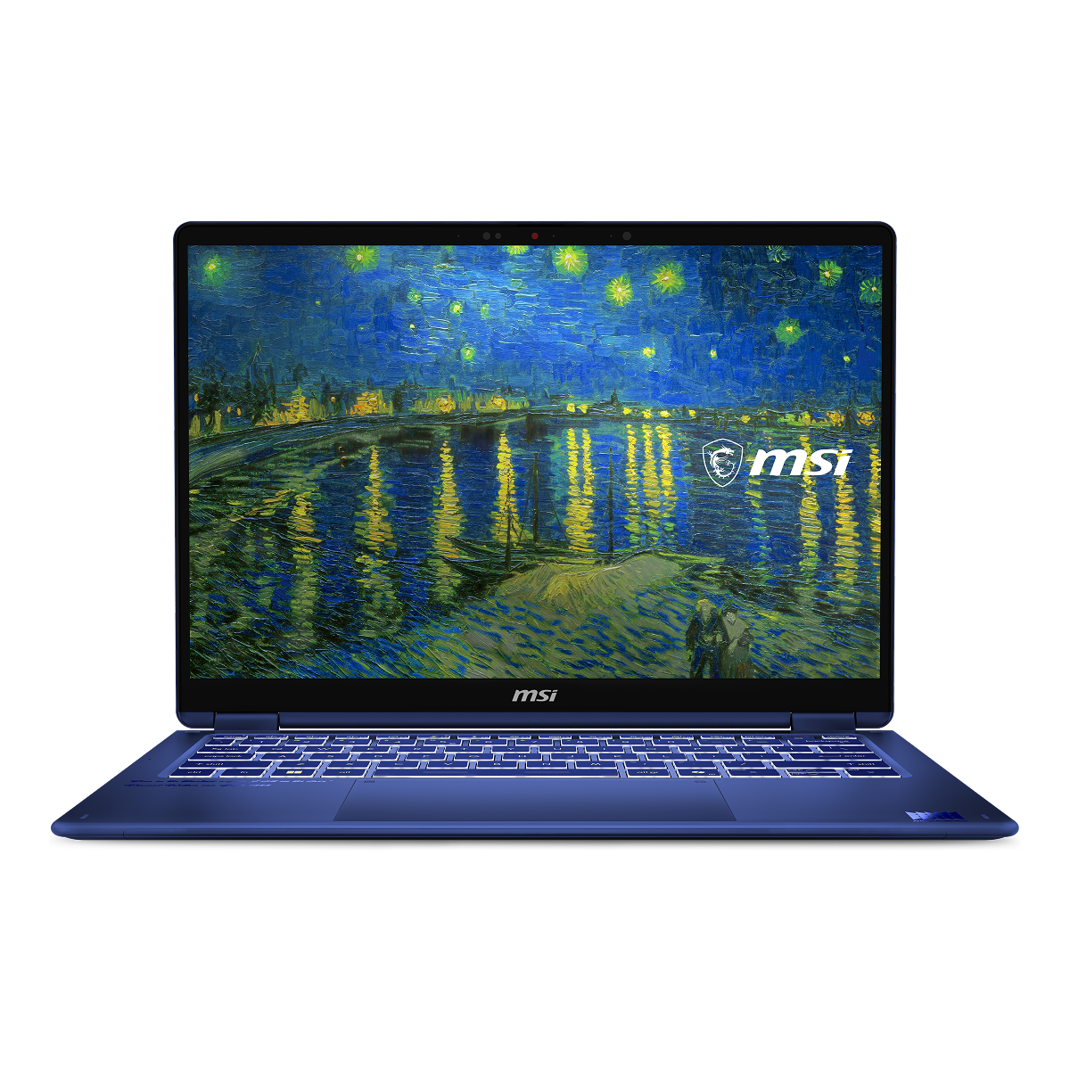 Laptop MSI Prestige 14 Flip AI+ Vincent van Gogh Edition – Starry Night Over the Rhône 14T234-260VN