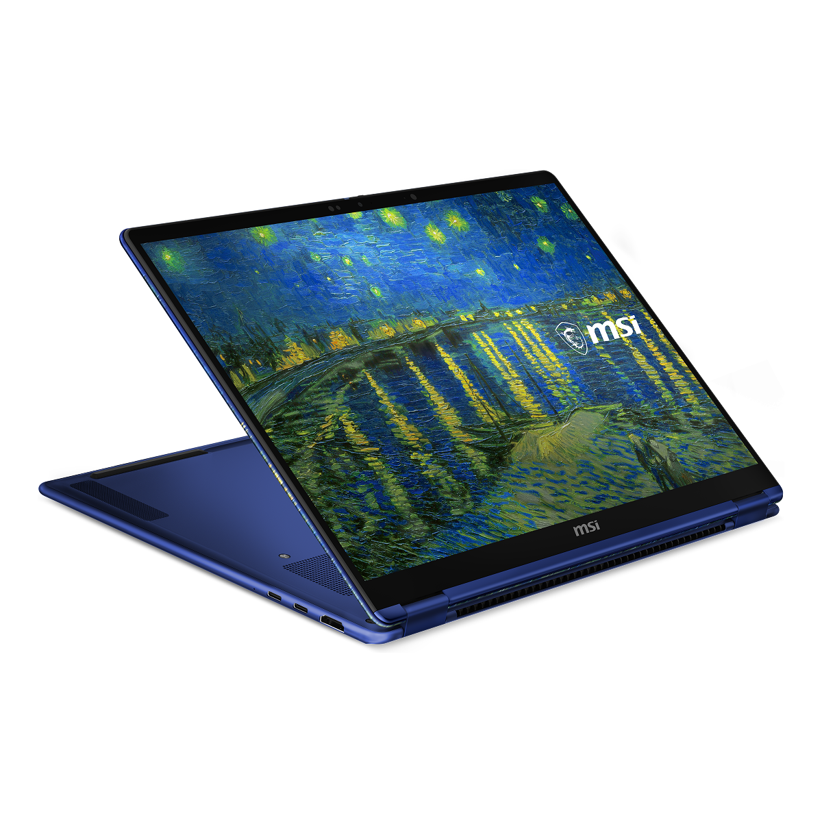 Laptop MSI Prestige 14 Flip AI+ Vincent van Gogh Edition – Starry Night Over the Rhône 14T234-260VN