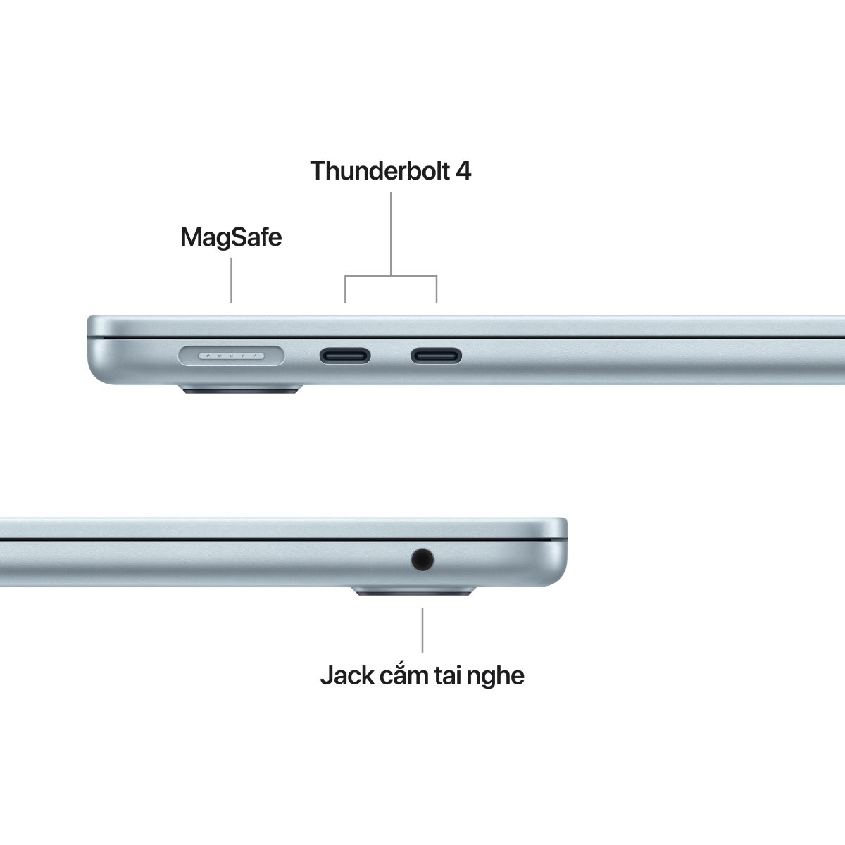 MacBook Air M4 13 inch 2025 10CPU 10GPU 24GB 512GB Sạc 70W | Chính hãng Apple Việt Nam