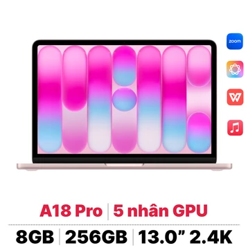 MacBook Neo 13 inch A18 Pro 2026 6CPU 5GPU 8GB 256GB | Chính hãng Apple Việt Nam - Tín Nguyễn Luxury
