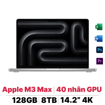 Macbook Pro 14 M3 Max 128GB - 8TB | Chính hãng Apple Việt Nam - Tín Nguyễn Luxury