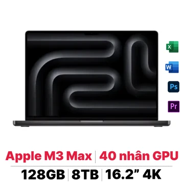 Macbook Pro 16 M3 Max 128GB - 8TB | Chính hãng Apple Việt Nam - Tín Nguyễn Luxury