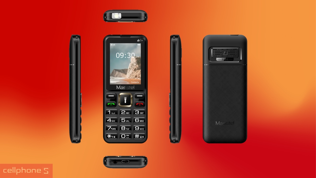 Điện thoại Masstel izi T5 Plus - Cơ bản, dễ dùng