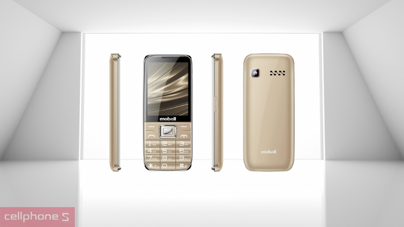 Thiết kế điện thoại Mobell M539 4G