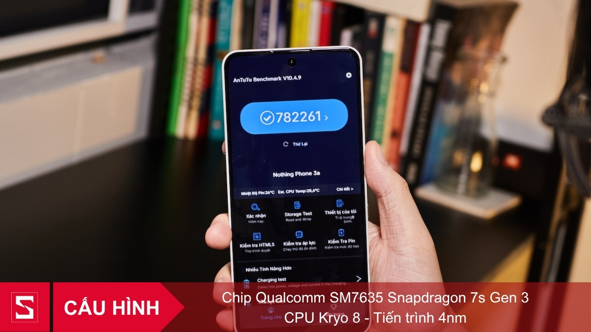 Cấu hình điện thoại Nothing Phone 3A