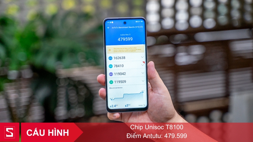 Vi xử lý của điện thoại Nubia Neo 3 GT 4G