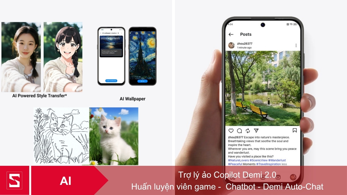 AI trên điện thoại nubia Neo 5 5G