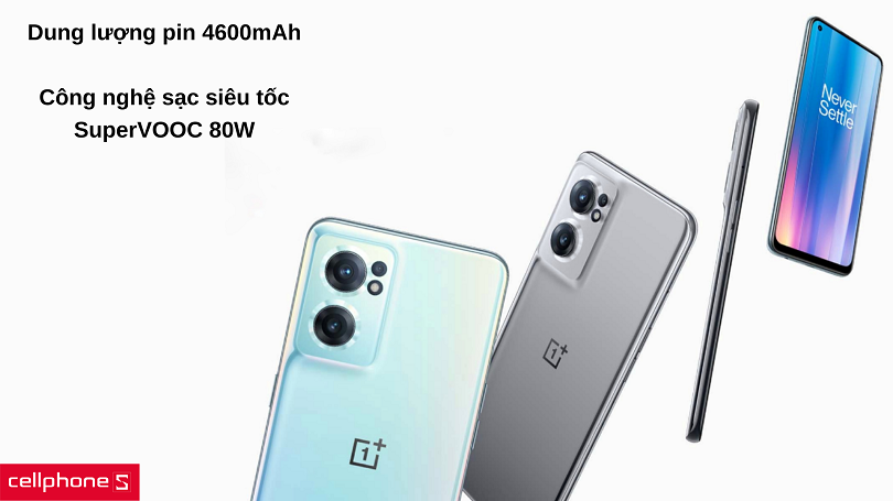 Pin dung lượng 4600mAh cùng sạc siêu nhanh SuperVOOC
