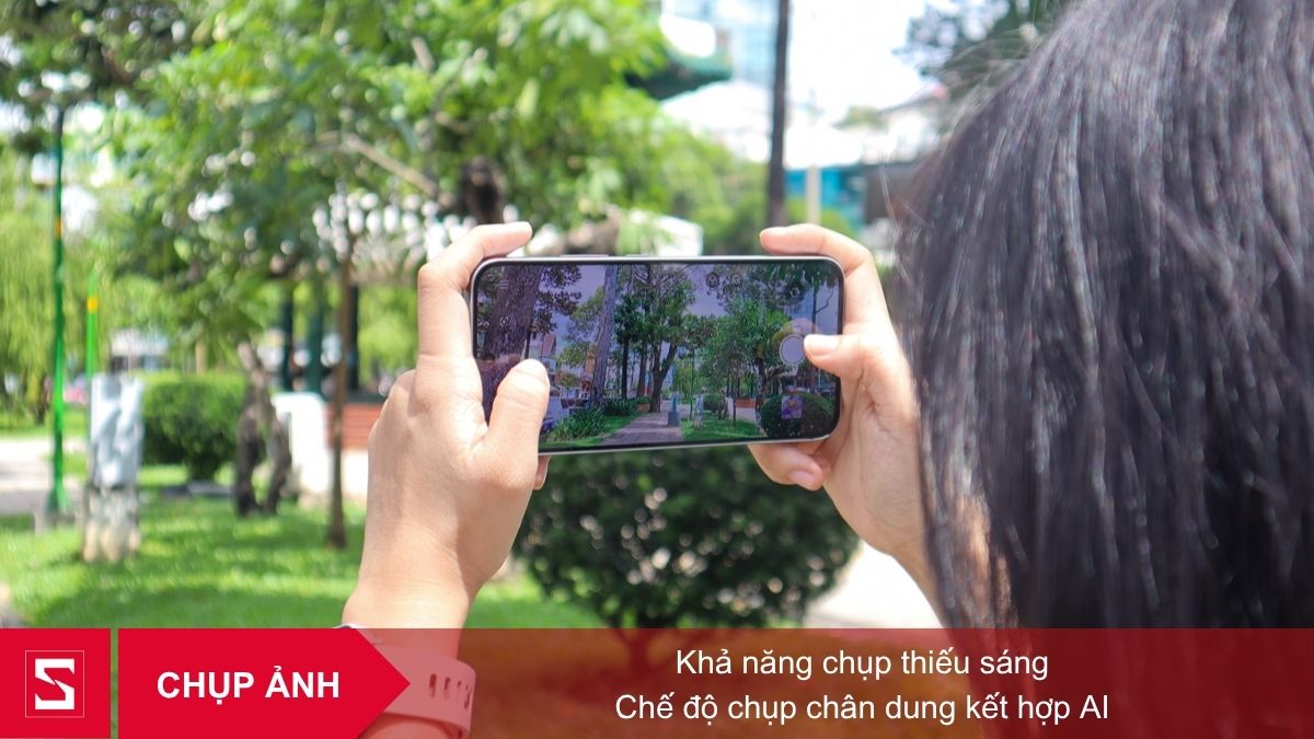Camera 50MP AI – Chụp đêm, chân dung sắc nét vượt trội