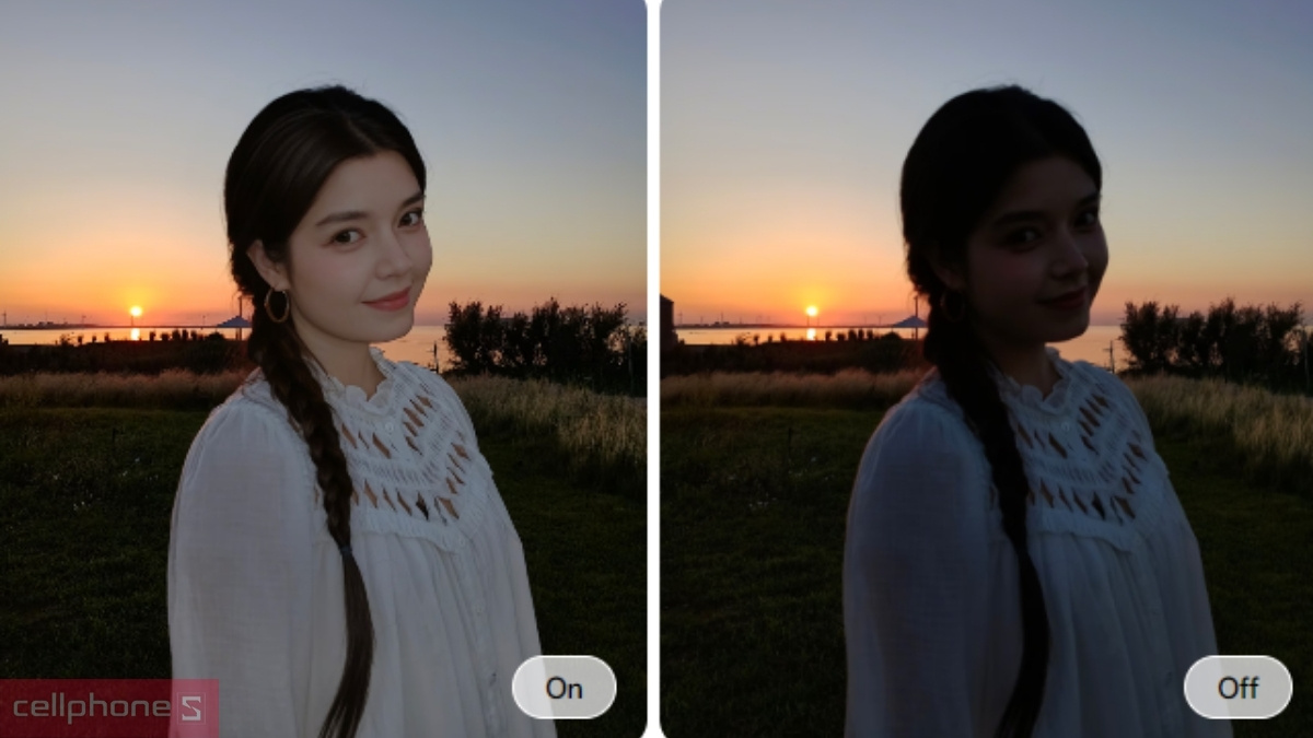OPPO A7 Pro 5G cung cấp AI Portrait Retouching và AI Portrait Glow