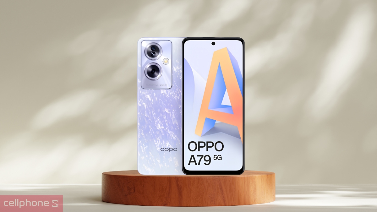 OPPO A79 có độ phân giải 1080p ở 30 khung hình/giây