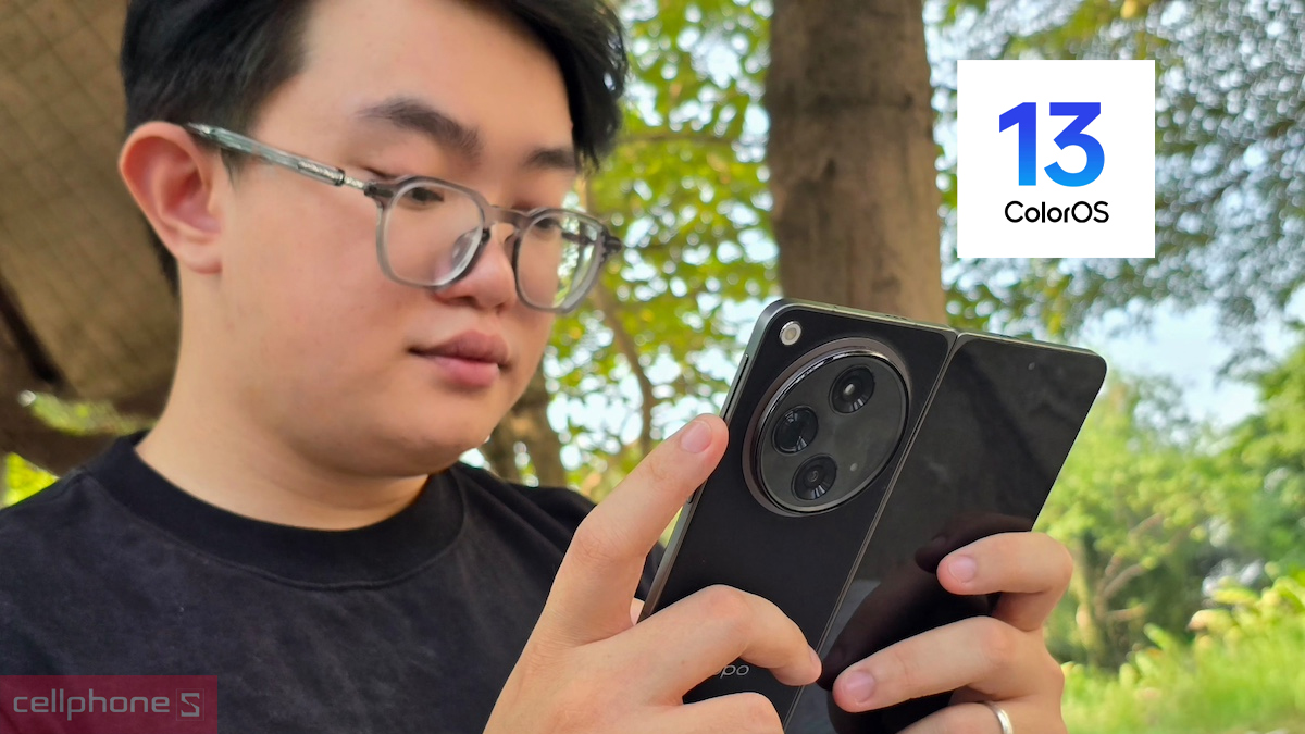 rải nghiệm phần mềm tối ưu trên OPPO Find N3 với hệ điều hành ColorOS 13 hiện đại và linh hoạt