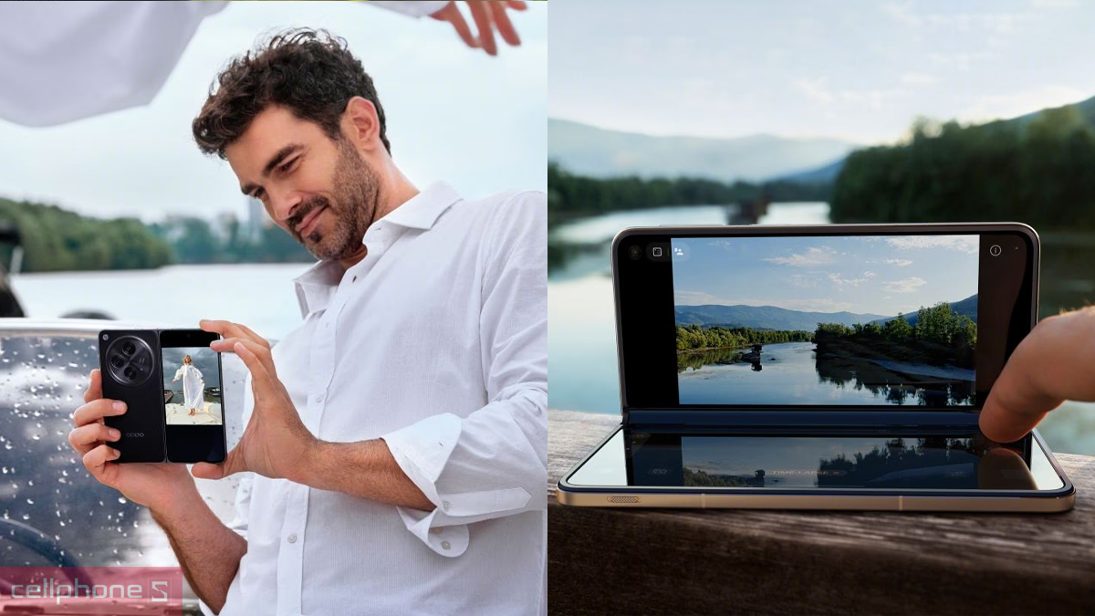 Trải nghiệm nhiếp ảnh rảnh tay và sáng tạo góc chụp với camera FlexForm trên OPPO Find N3