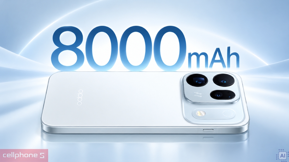 OPPO Find X10 tích hợp pin Glacier 8.000 mAh trong thân máy mỏng