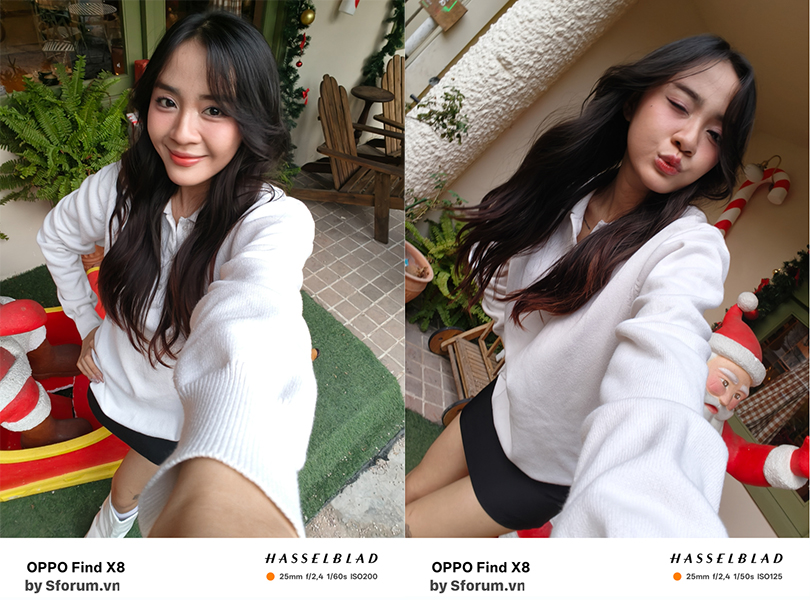 Ảnh chân dung xóa phông chụp bằng chế độ Hasselblad Portrait trên OPPO Find X8