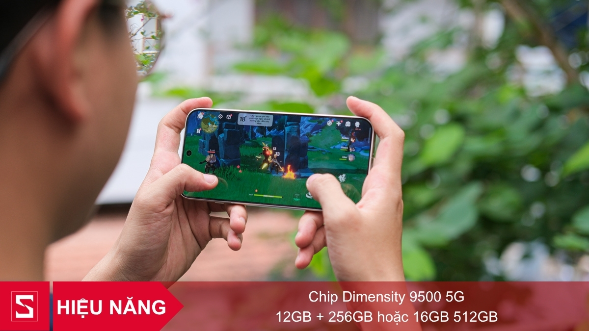OPPO Find X9 chip Dimensity 9500 5G chạy game mượt mà, hiệu năng mạnh mẽ không giật lag