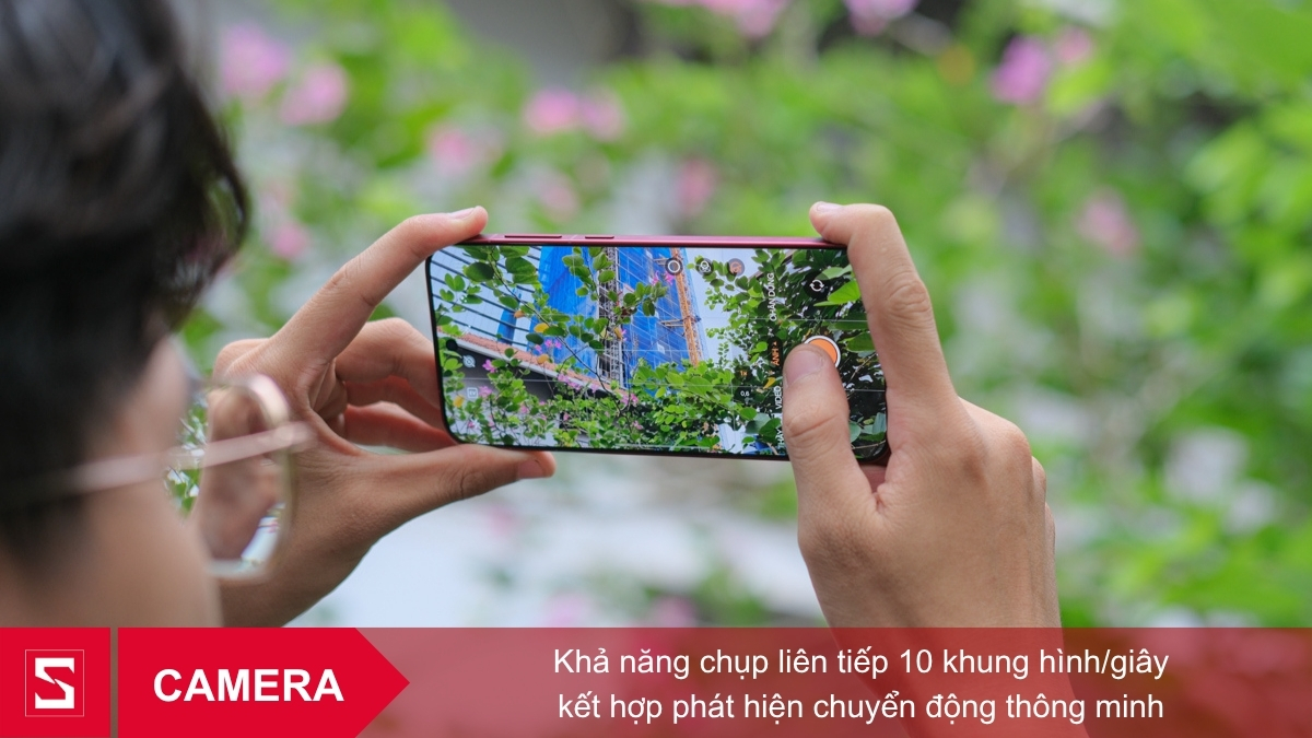 Camera OPPO Find X9 chụp liên tiếp 10 khung hình mỗi giây phát hiện chuyển động thông minh