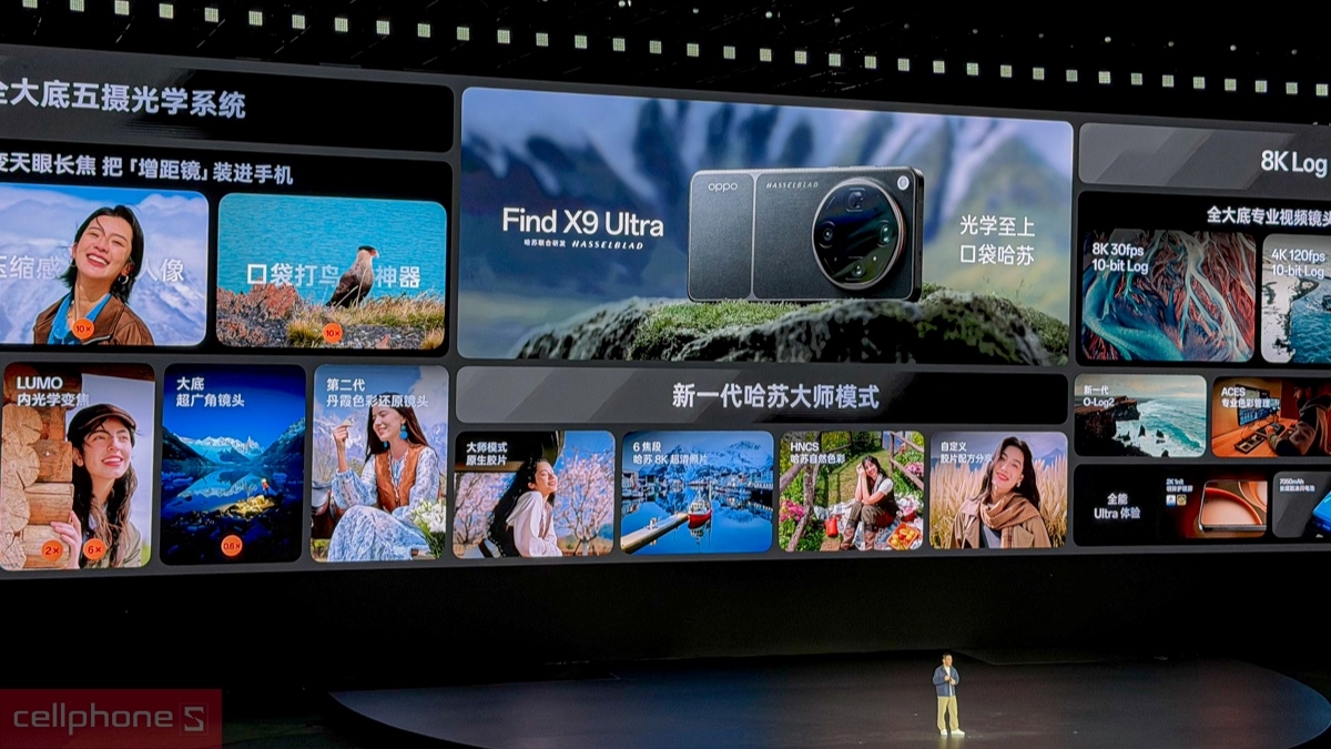 OPPO Find X9 Ultra với cụm camera tròn hợp tác Hasselblad