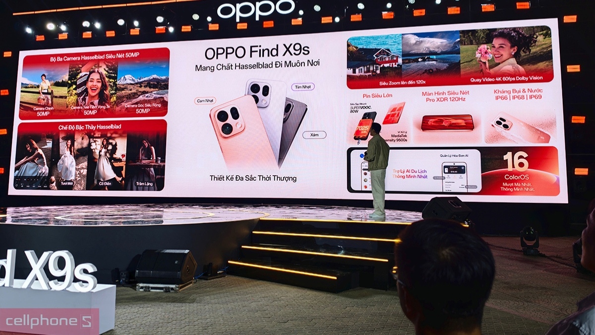 OPPO Find X9s ra mắt tại Việt Nam trong sự kiện Finding Hội An
