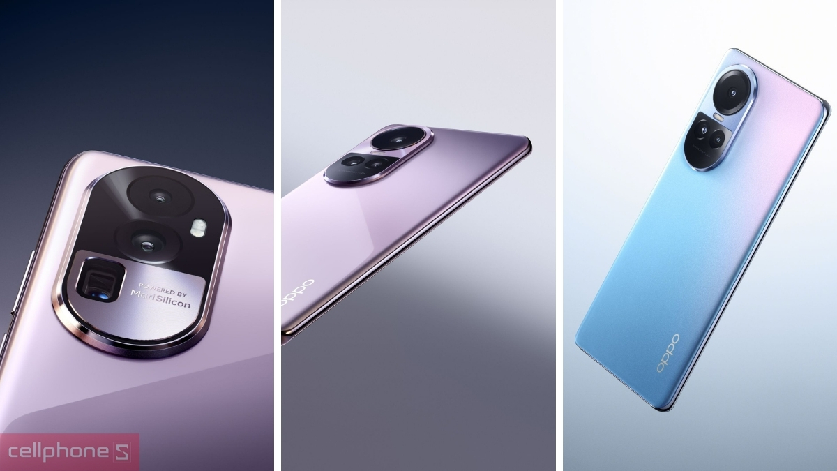 OPPO Reno10 Pro Plus+ có ngoại hình nhẹ hơn Samsung Galaxy S23 Ultra
