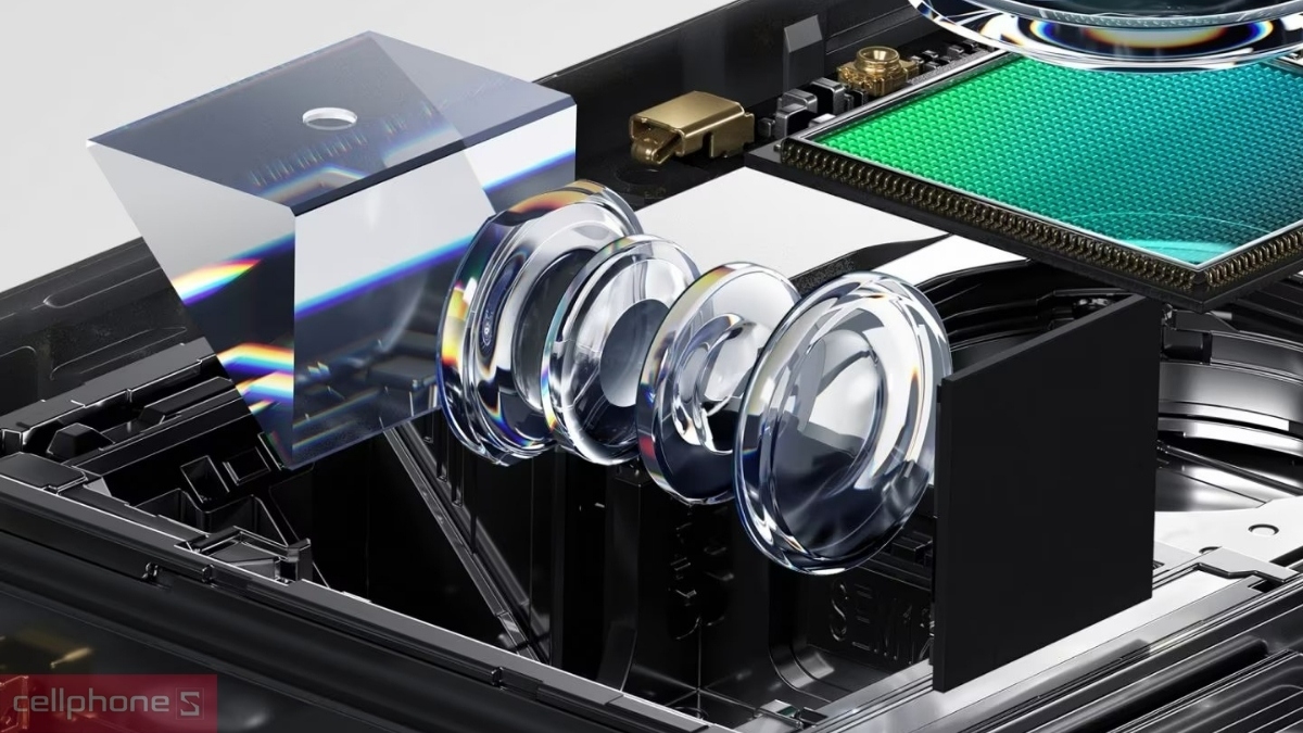 OPPO Reno10 Pro Plus+ nổi bật với cụm camera và kính tiềm vọng
