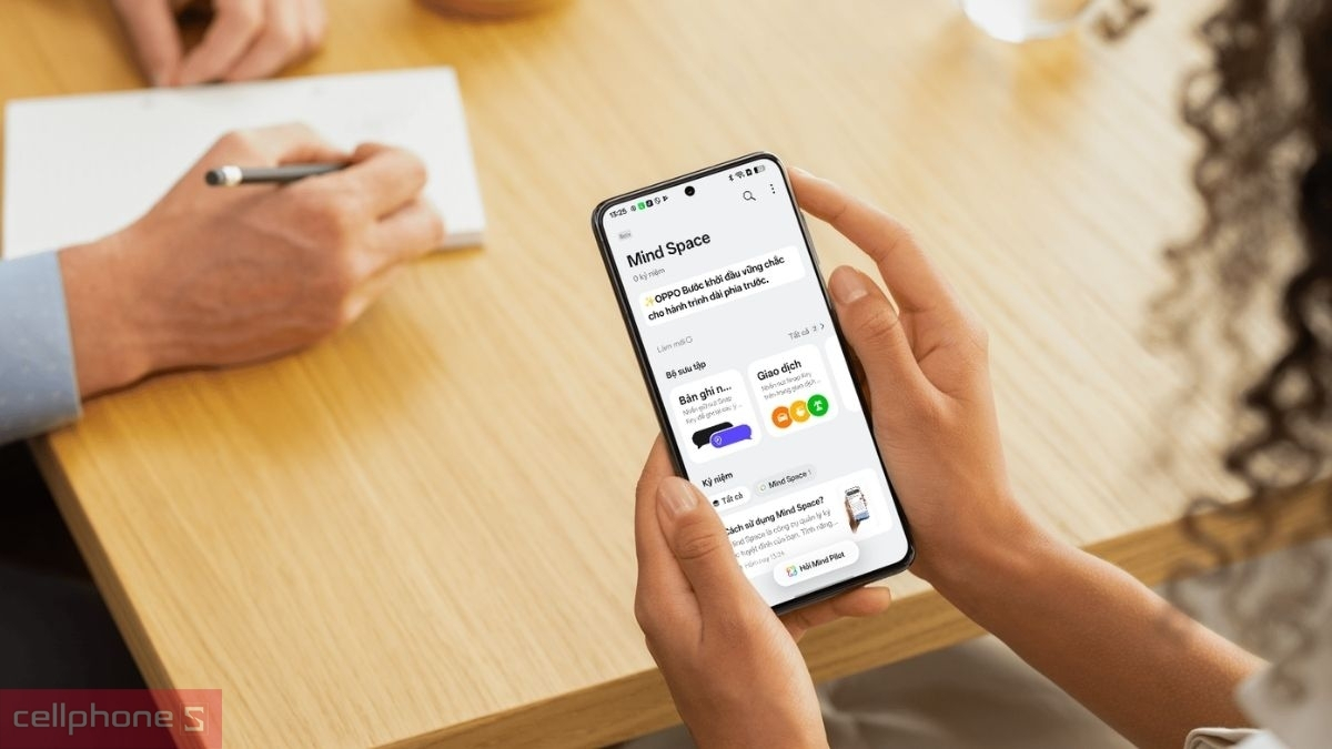 Điện thoại OPPO Reno 16 F hỗ trợ tự động xử lý và quản lý hóa đơn bằng AI nhanh chóng