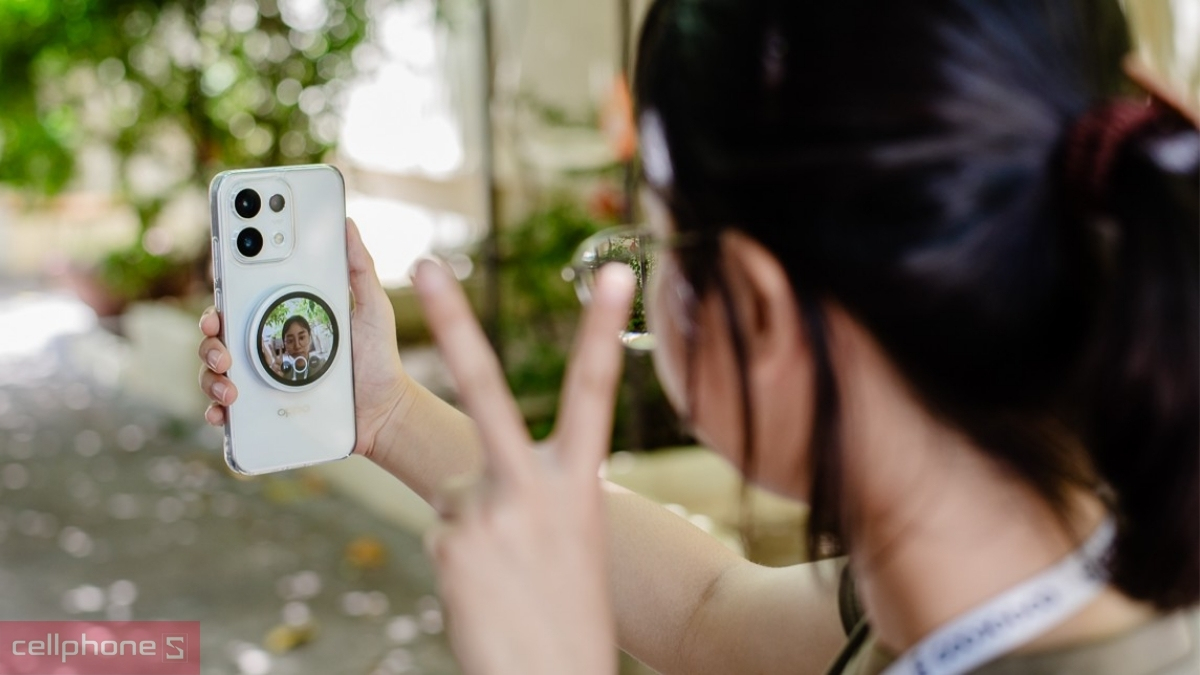 Phụ kiện OPPO Bubble gương thần chụp ảnh thời trang dành cho OPPO Reno16 F