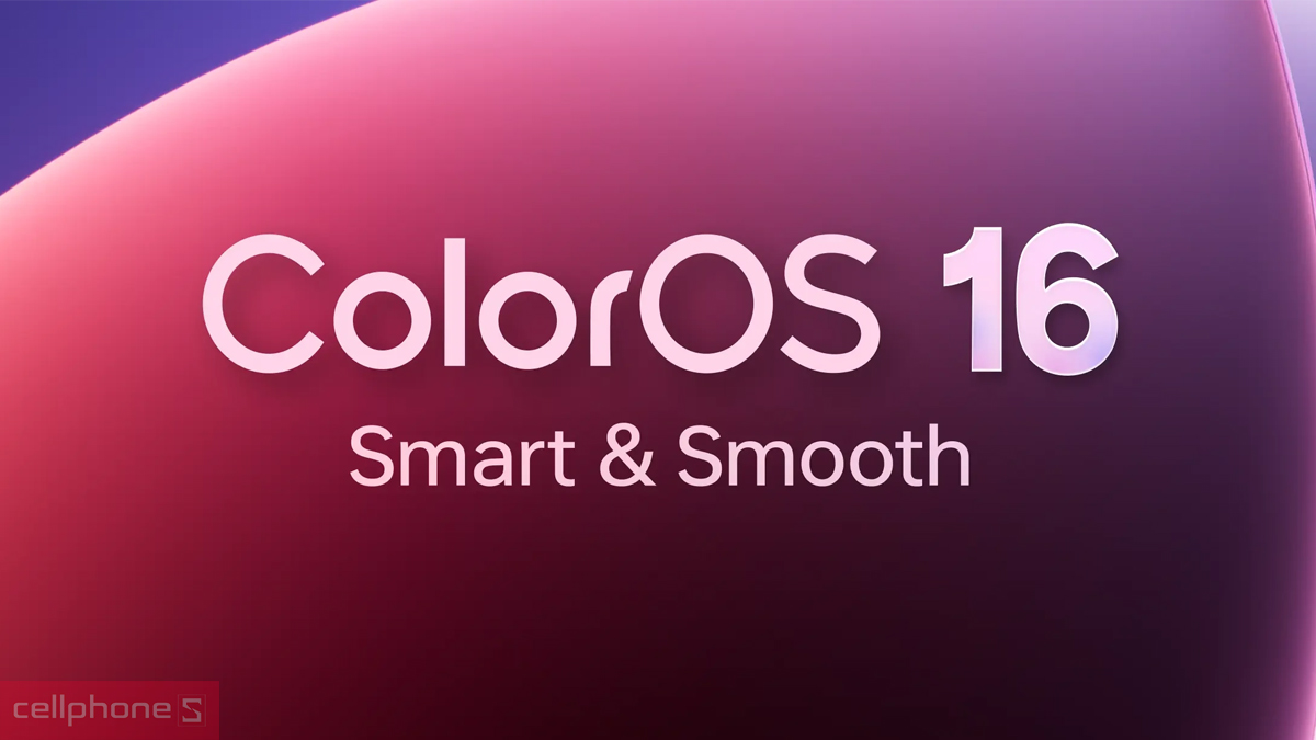 Reno 16F sử dụng giao diện ColorOS 16 mang lại trải nghiệm thông minh và mượt mà