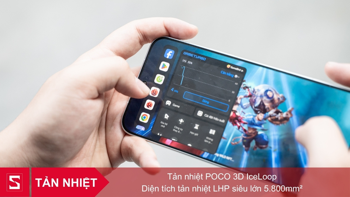 Tản nhiệt Xiaomi POCO X8 Pro MAX 12GB 512GB