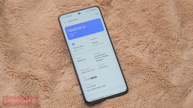 Realme GT Neo 5 - Khả năng xử lý bứt phá, tăng tốc đa nhiệm