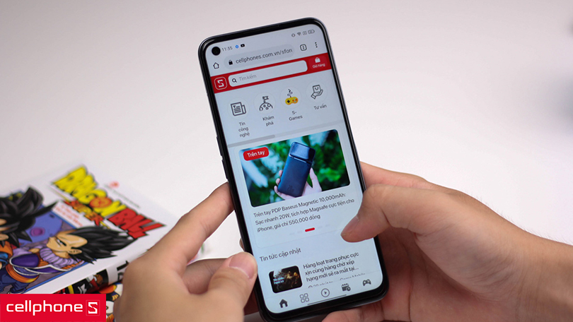 Đánh giá màn hình điện thoại Realme Narzo 50