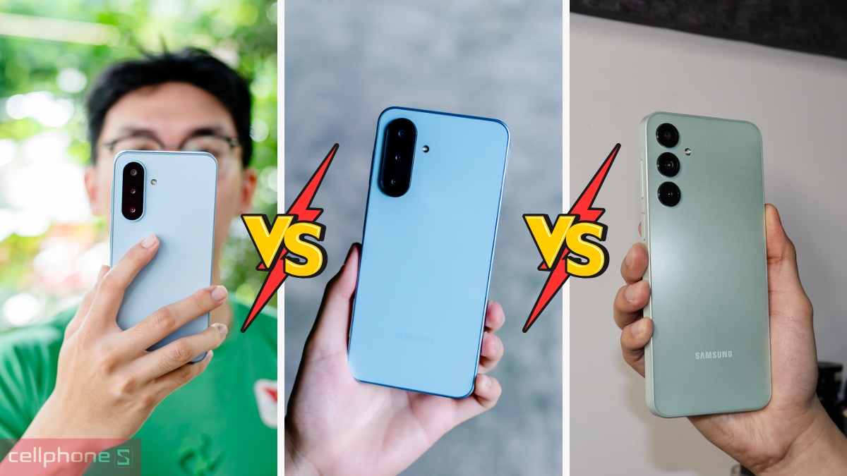 So sánh Samsung Galaxy A18 với các thế hệ Galaxy A17 và A16