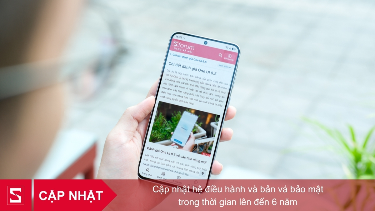 Chính sách cập nhật hệ điều hành điện thoại Samsung Galaxy A57