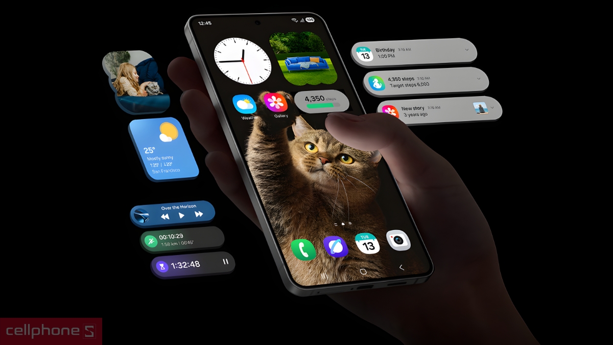 One UI 7 trên Samsung Galaxy S25 Edge