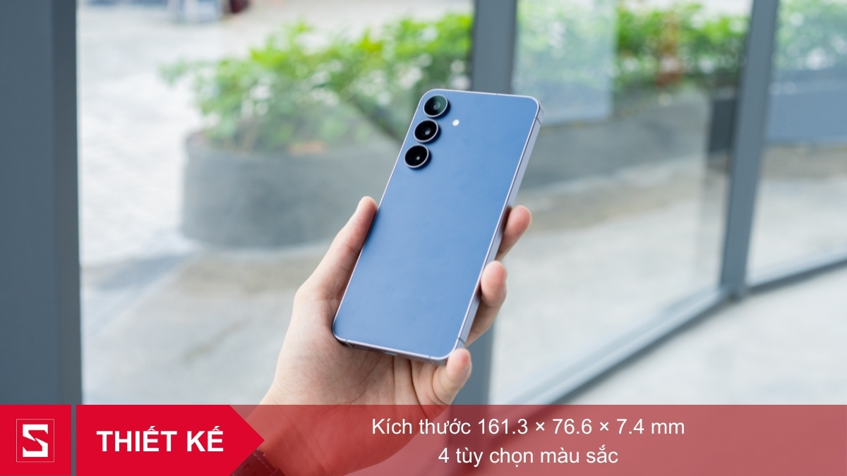 Samsung Galaxy S25 FE mang ngôn ngữ thiết kế hiện đại