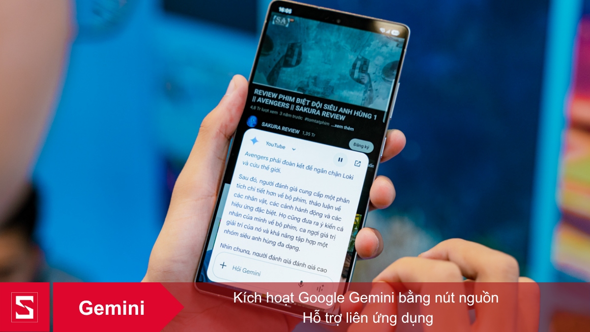 Samsung Galaxy S25 Ultra tích hợp Google Gemini hỗ trợ liên ứng dụng thông minh