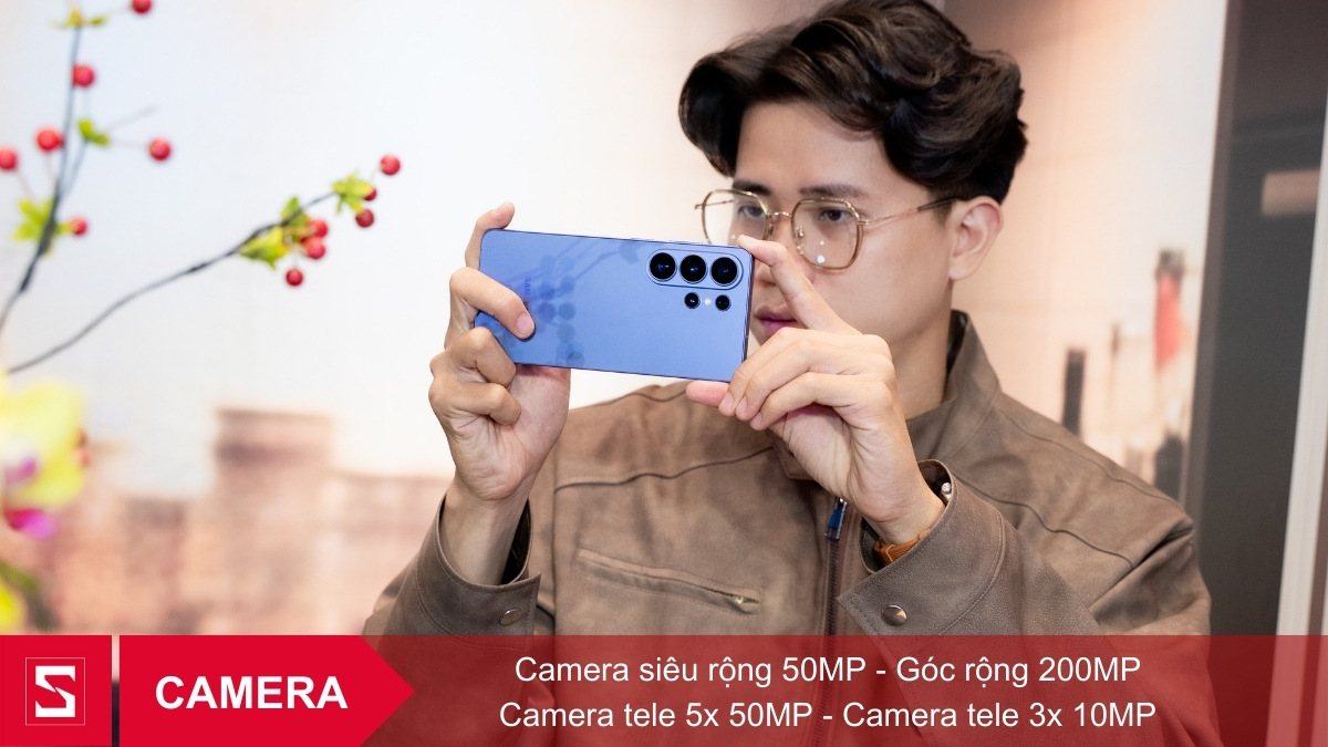 Camera 200MP và khả năng zoom quang 5x sắc nét