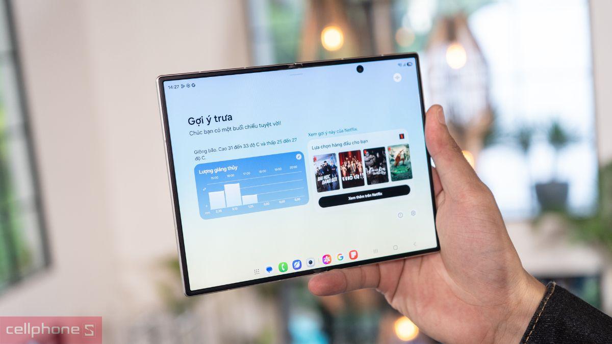 Samsung Galaxy Z Fold8 với màn hình trong 7.6 inch tỷ lệ 4:3 tối ưu đa nhiệm