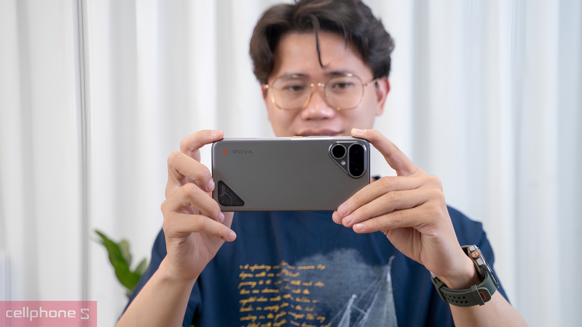 TECNO Pova Curve 2 với trợ lý AI hỗ trợ tìm kiếm nội dung