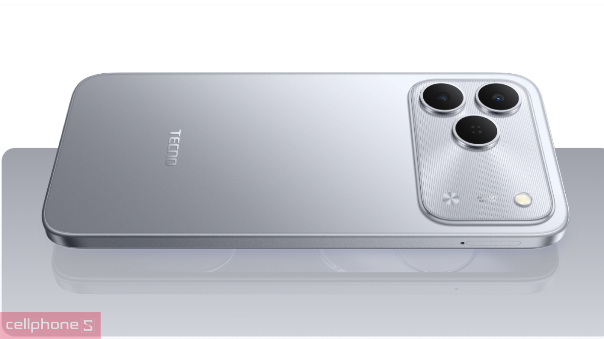 TECNO Spark 50 sở hữu thiết kế POP phẳng cùng khung viền vuông vức