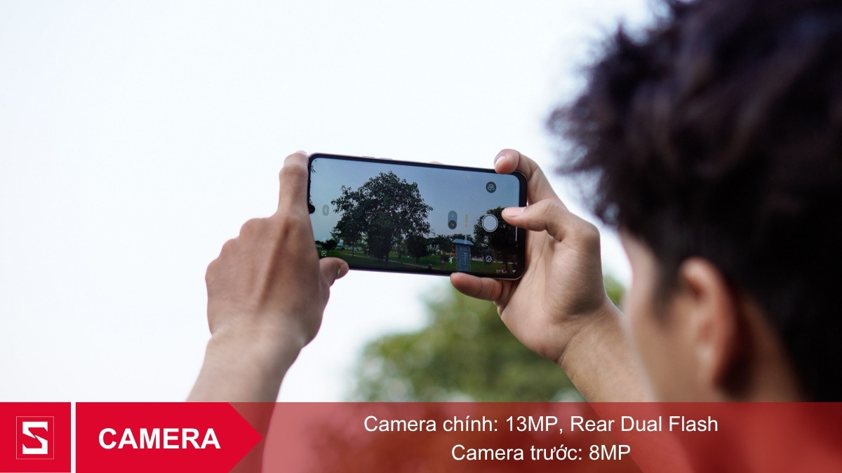 Camera chính điện thoại Tecno Spark Go 3 sở hữu độ phân giải 13 MP